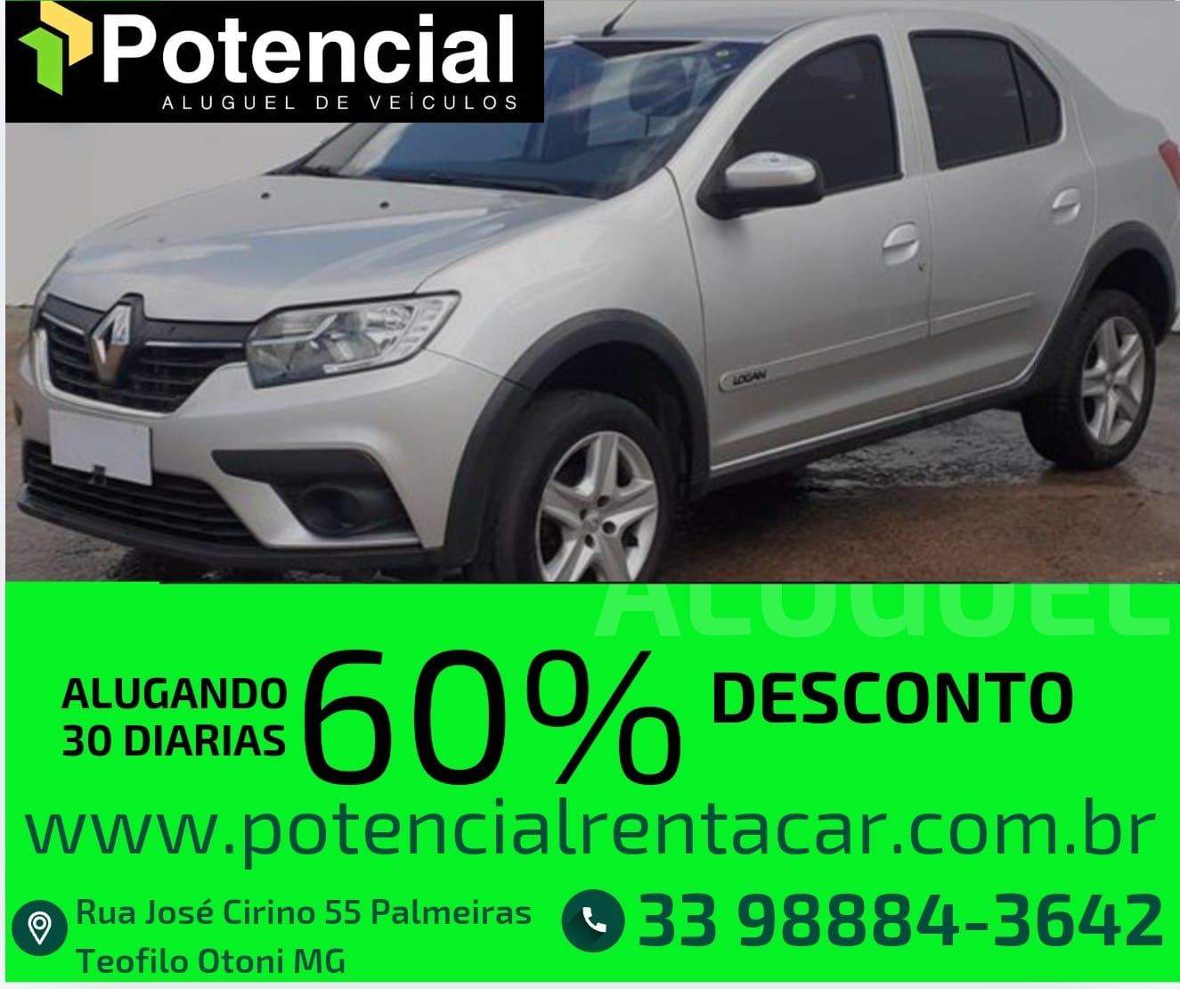 RENAULT LOGAN SEDAN , NISSAN SENTRA SEDAN OU SIMILAR