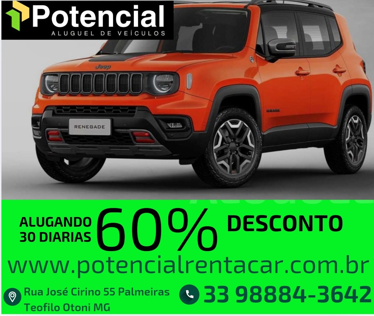 JEEP RENEGADE OU SIMILAR