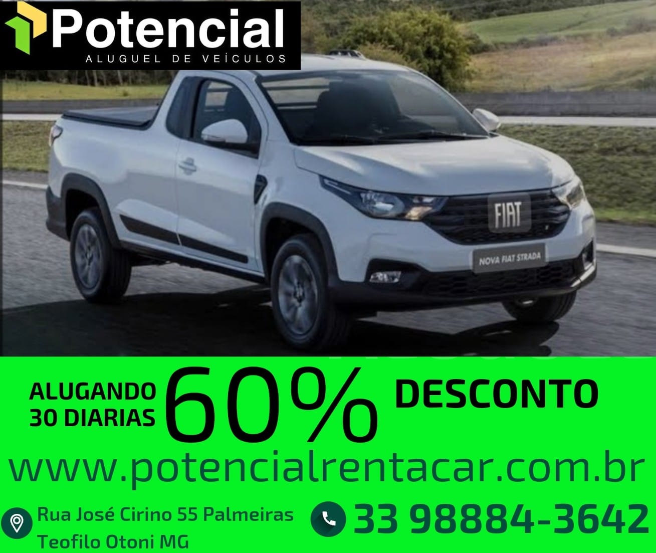 FIAT STRADA, VW SAVEIRO OU SIMILAR